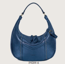 F SAC PORT? ?PAULE ET BANDOULI?RE EN CUIR LIGNE FRANZ