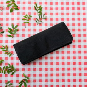 CATHERINE  BOITE A BIJOUX DE VOYAGE VELOURS SCARLETT