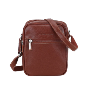 LIGNE DORIAN  SAC TRAVERS CUIR VACHETTE