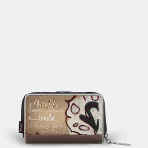 Portefeuille moyen modèle RFID Anekke Collection Manisfesto