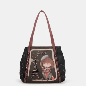 Sac cabas porté épaule Anekke collection Mademoiselle