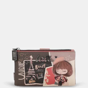 Portefeuille souple RFID moyen modèle Anekke collection Mademoiselle