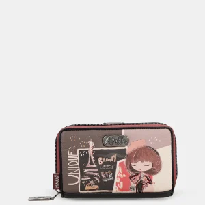 porte feuille moyen modèle RFID Anekke collection Mademoiselle