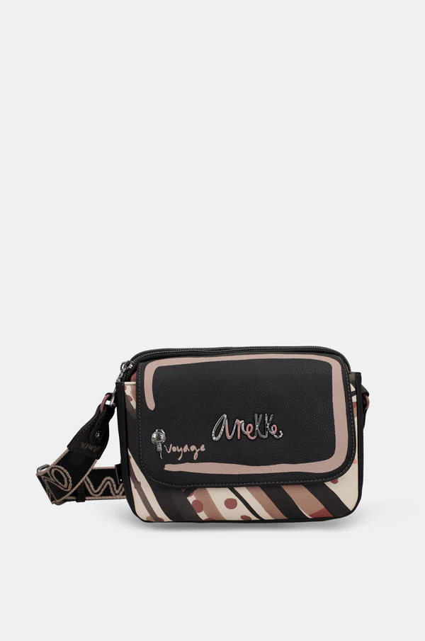 Sac bandoulière à rabat ovale Anekke collection Parisien Mademoiselle