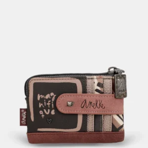 Porte monnaie et porte cartes moyen Anekke Collection Parisien Mademoiselle