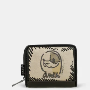 Portefeuille RFID petit Anekke Nature Kiko Mademoiselle