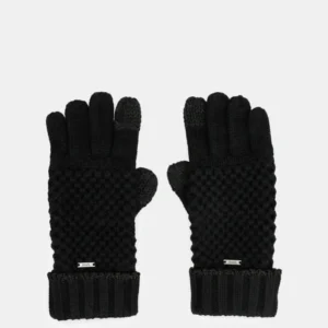Gants en maille noir Anekke collection Real