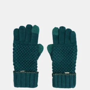 Gants en maille émeraude Anekke collection Real