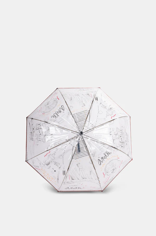 Parapluie long vinyle Anekke collection Mademoiselle