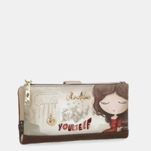 Grand porte monnaie flexible RFID Anekke collection Muse