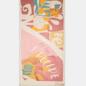 Foulard rose collection Muse