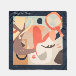 Foulard carré Eikon Anekke collection Sophia