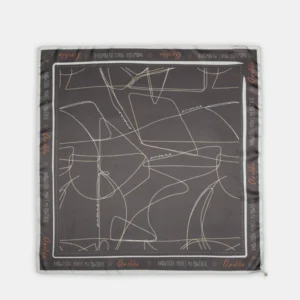 Foulard carré imprimé Auralis Anekke collection Sophia