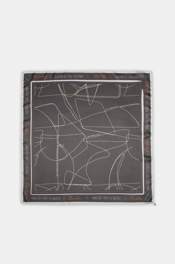 Foulard carré imprimé Auralis Anekke collection Sophia