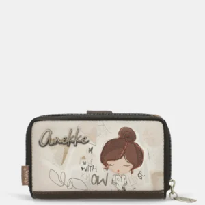 Portefeuille rigide moyen RFID Anekke collection Sophia