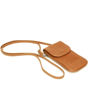 Pochette téléphone bandoulière cuir Arthur & Aston ligne Johanny