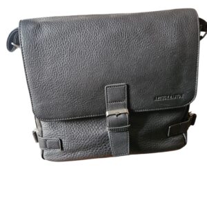Serviette cuir petit modèle Arthur & Aston ligne Simon
