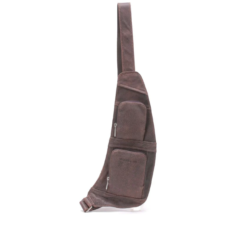 Holster porté travers cuir Arthur & Aston ligne Cristiano