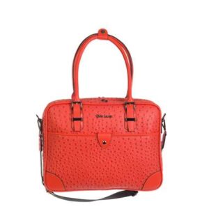 Lima PC sac ordinateur autruche orange Olivia Lauren