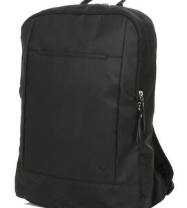 Sac à dos ordinateur 15.6 pouces toile noire Lys