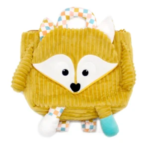 Sac à dos velours Cyranos le renard Les Déglingos – Sac enfant