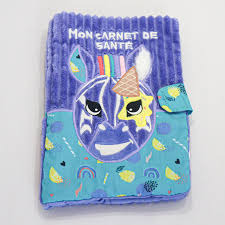 Carnet de santé Kiprokos mi zèbre mi licorne Les Déglingos