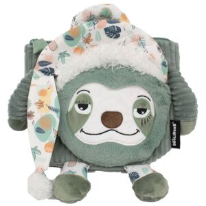 Sac à dos velours Chillos le paresseux Les Déglingos – Sac enfant