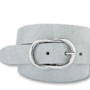 Ceinture pour femme Silbergift en cuir pointe de boeuf