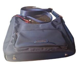 Sac en toile 2 poche ligne Castellane FUCHSIA