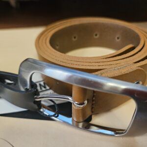 Ceinture pour femme Silbergift en cuir Nappa