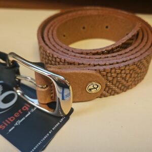 Ceinture pour femme Silbergift en cuir Nubuk