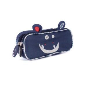 Trousse scolaire Double les Deglingos Hippipos l'hippo