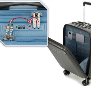 Valise polycarbonate 55cm Lys