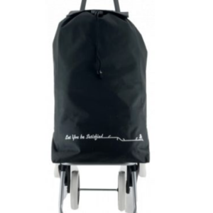 Chariot de courses avec poche isotherme 4 roues Lys