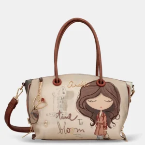 Sac à anse courte et bandoulière collection Tulip Anekke