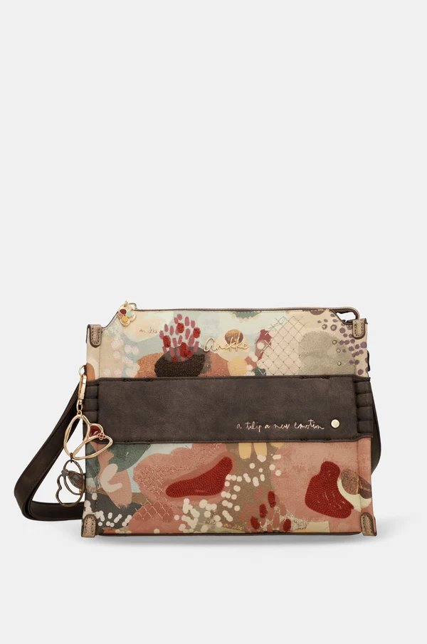 Sac à bandoulière carré Blossom collection Tulip Anekke