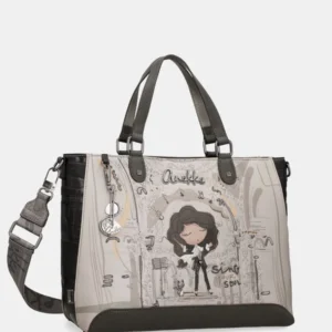 Sac à anses courtes & bandoulière carré collection Ochestra Anekke