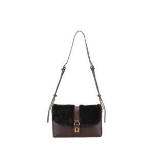 Sac à bandoulière peau lainée Arthur & Aston ligne Martine's