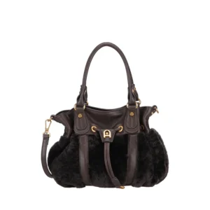 Sac à main bourse peau lainée Arthur & Aston ligne Martine's