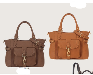 Sac cuir ligne Rosewood FUCHSIA