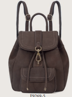 Sac cuir ligne Rosewood FUCHSIA